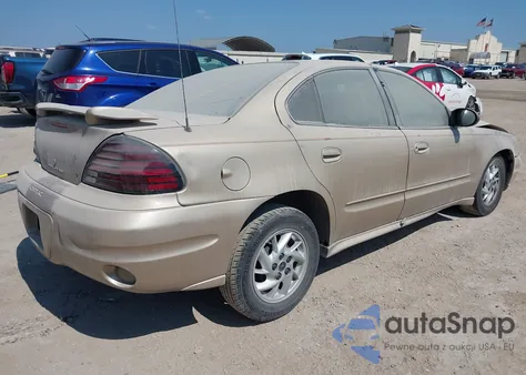 2004 Pontiac Grand Am Se1 из США, поврежденный, VIN 1G2NF52E74M540636